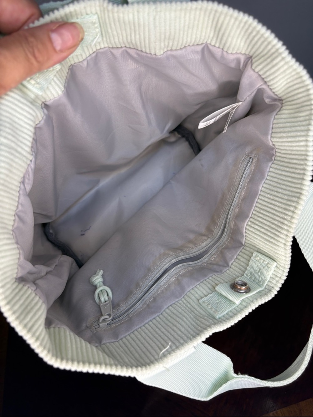 Adidas Mint Corduroy Mini Tote - Picture 4 of 4